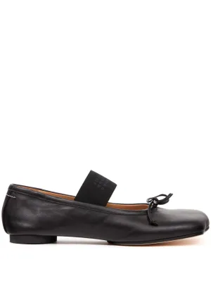 Anatomic leather ballets