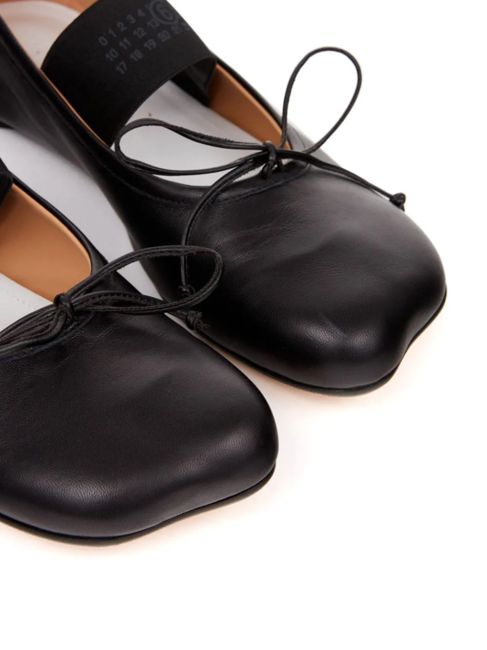 Anatomic leather ballets