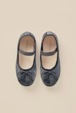 Ballet Flats in Midnight by Noralee