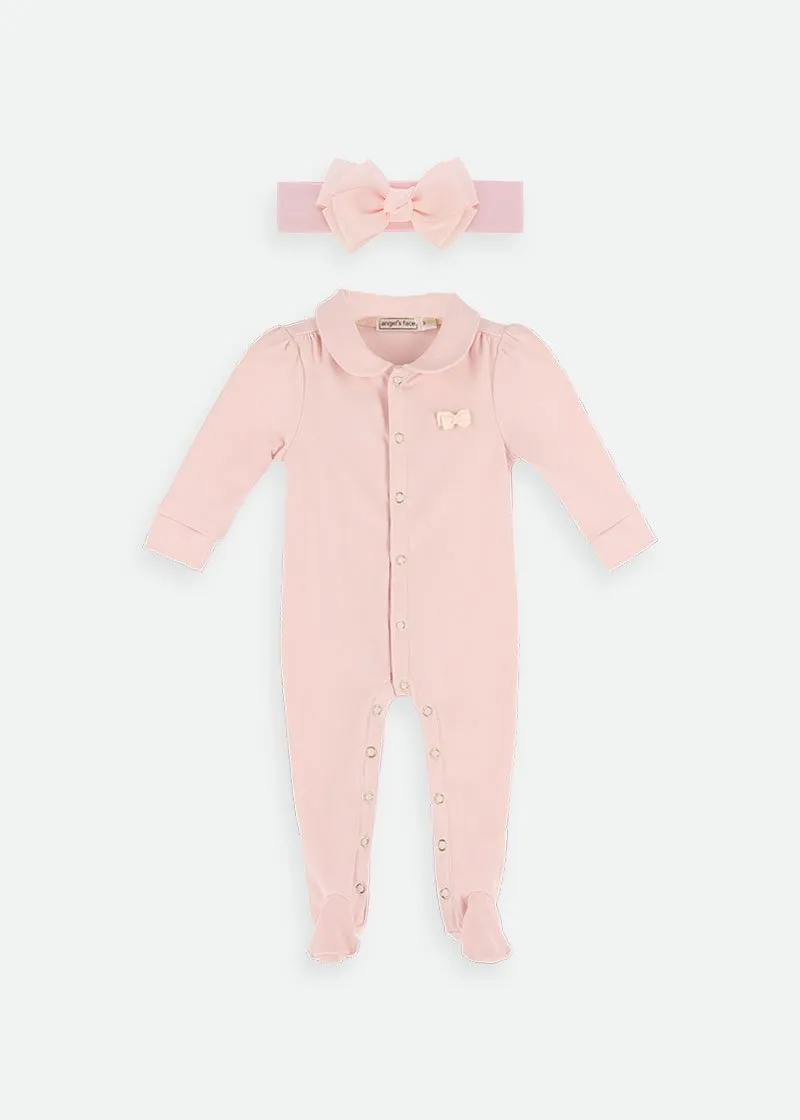Ballet Pink Babygrow Set