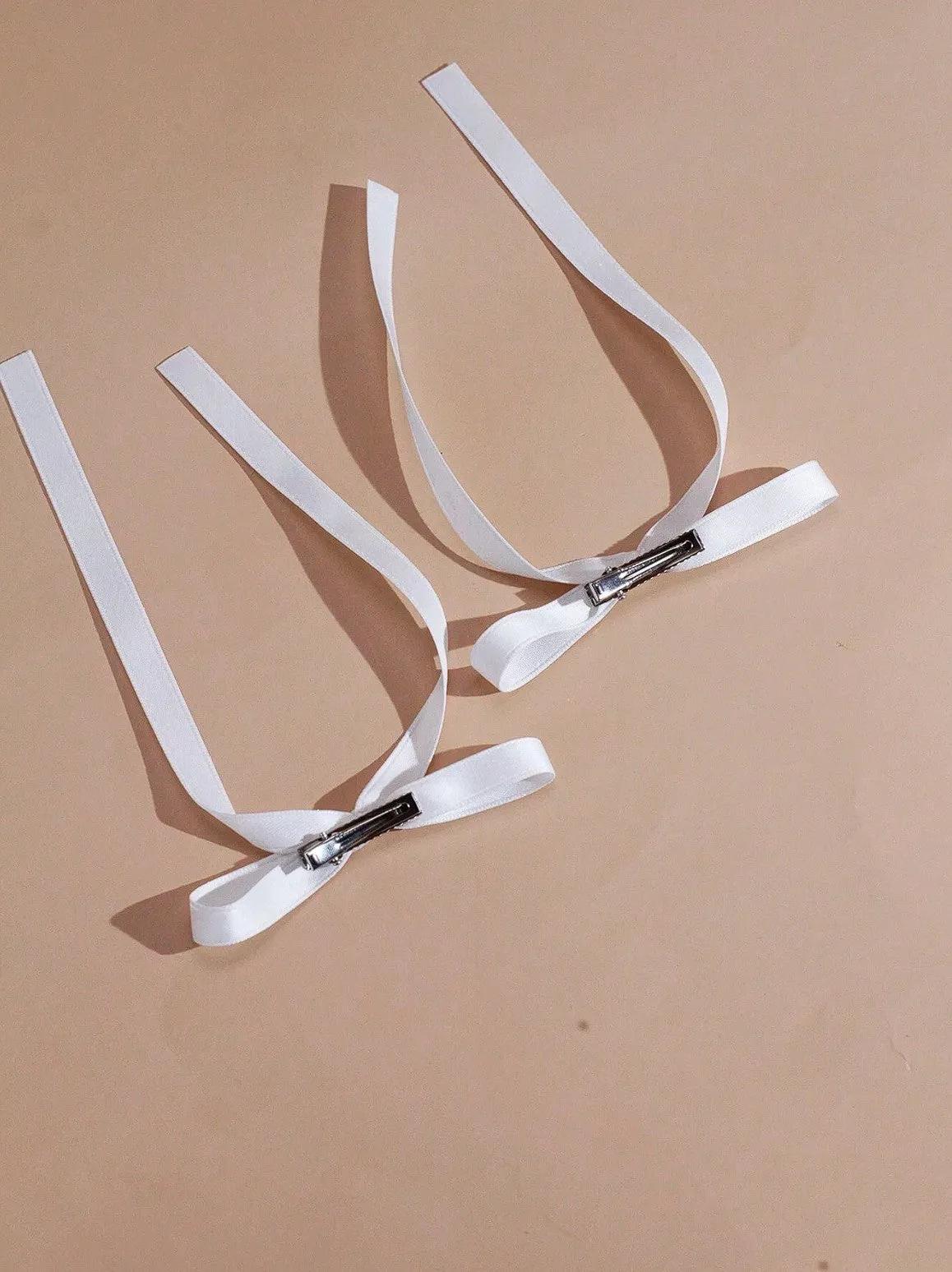 Ballet Satin Bow Hair Clip