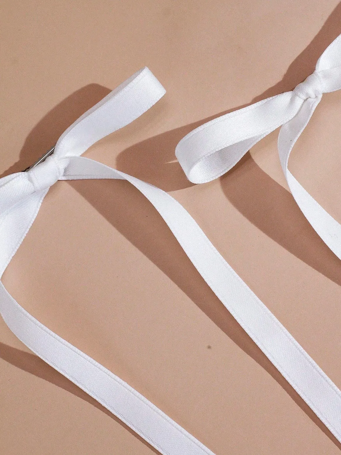 Ballet Satin Bow Hair Clip