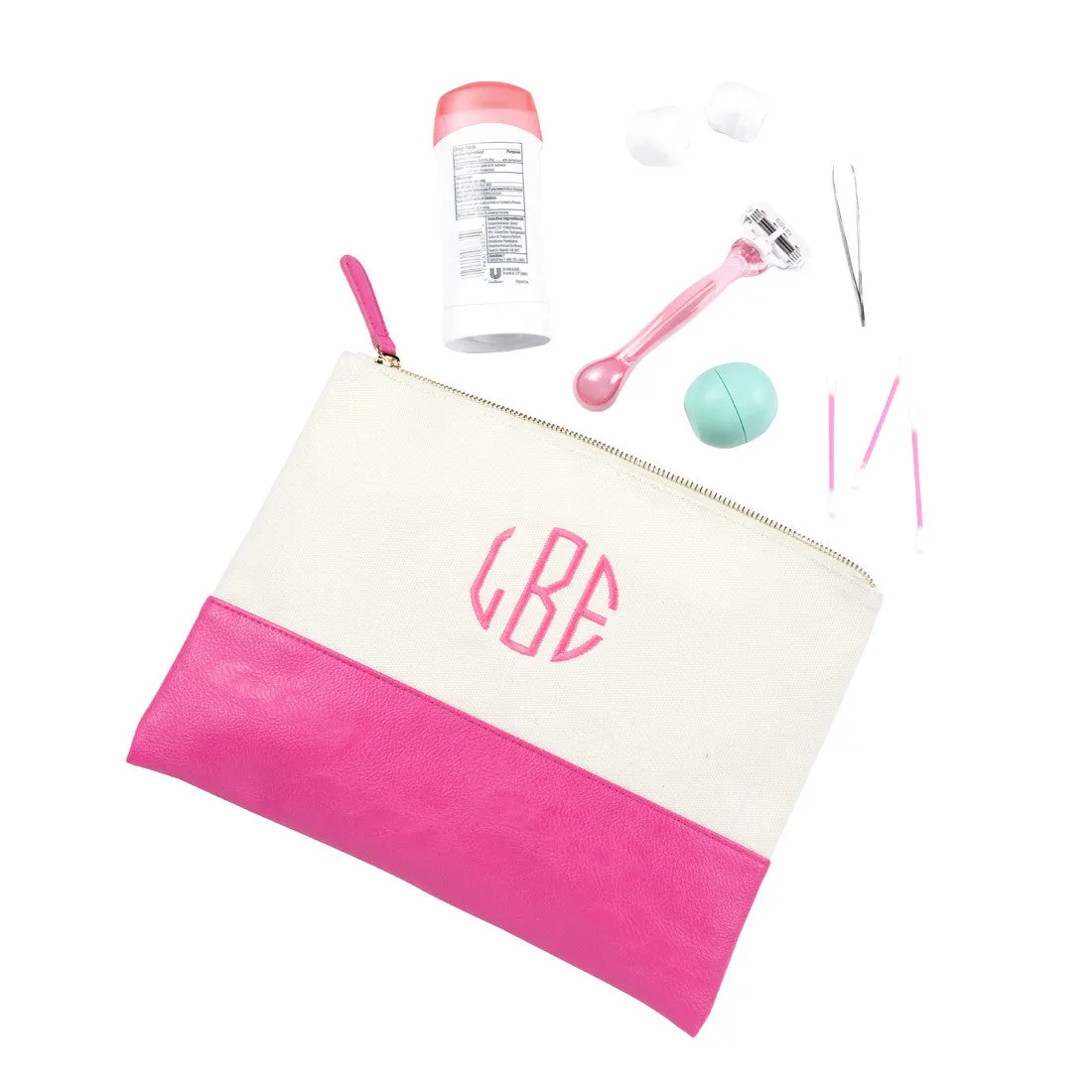 Canvas Zip Pouch