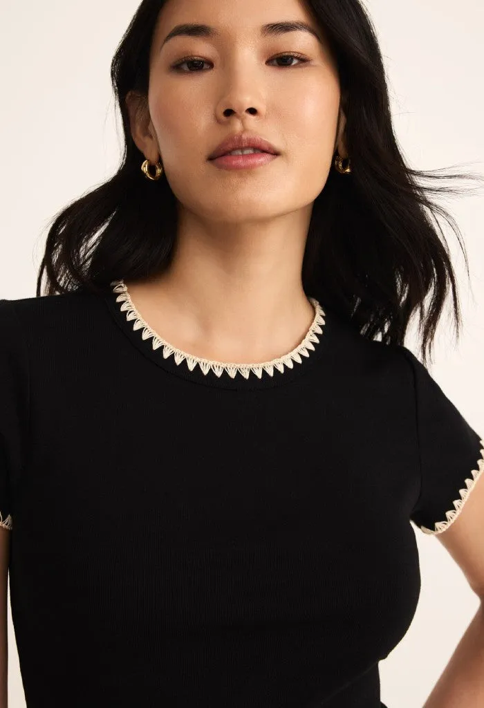 Cassie Rib Tee