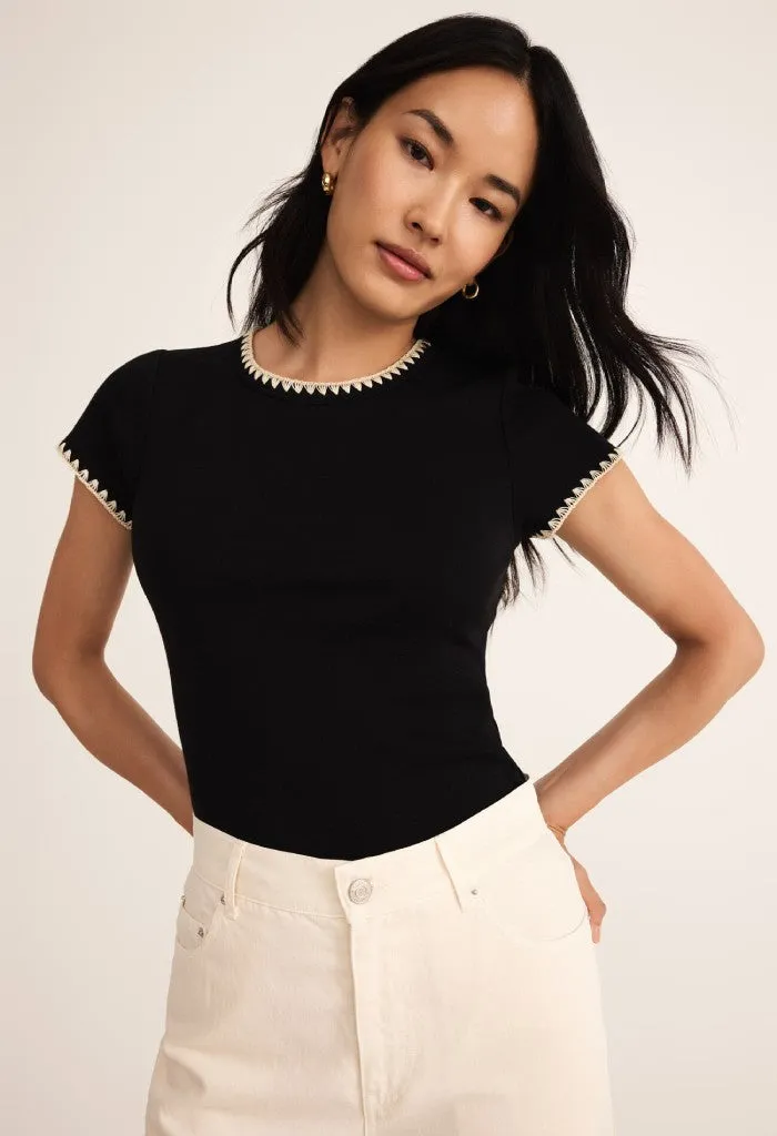 Cassie Rib Tee