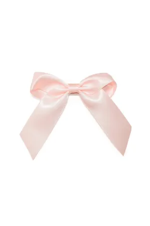 Coquette Satin Bow Clip