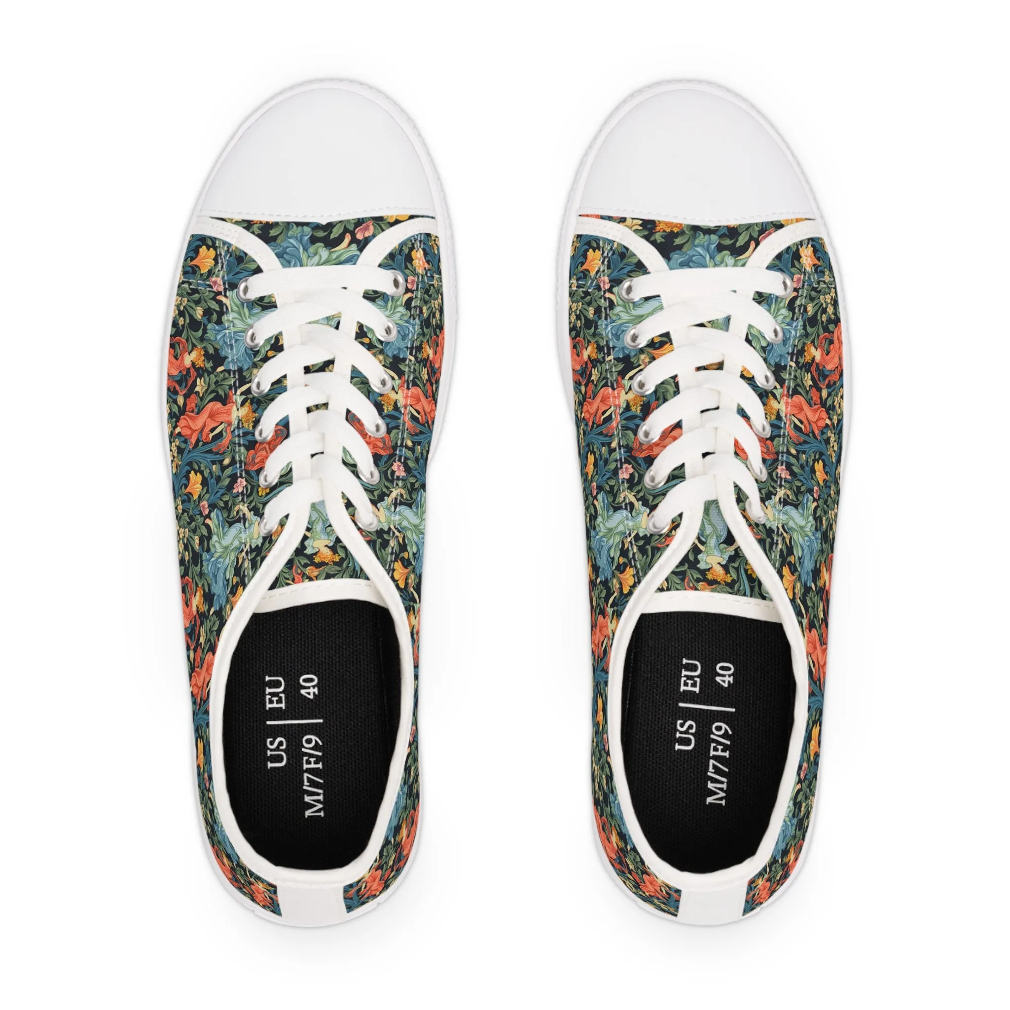 Dance of the Goddesses Ladies' Low Top Sneakers - Let Your Inner Goddess Shine With Every Step!