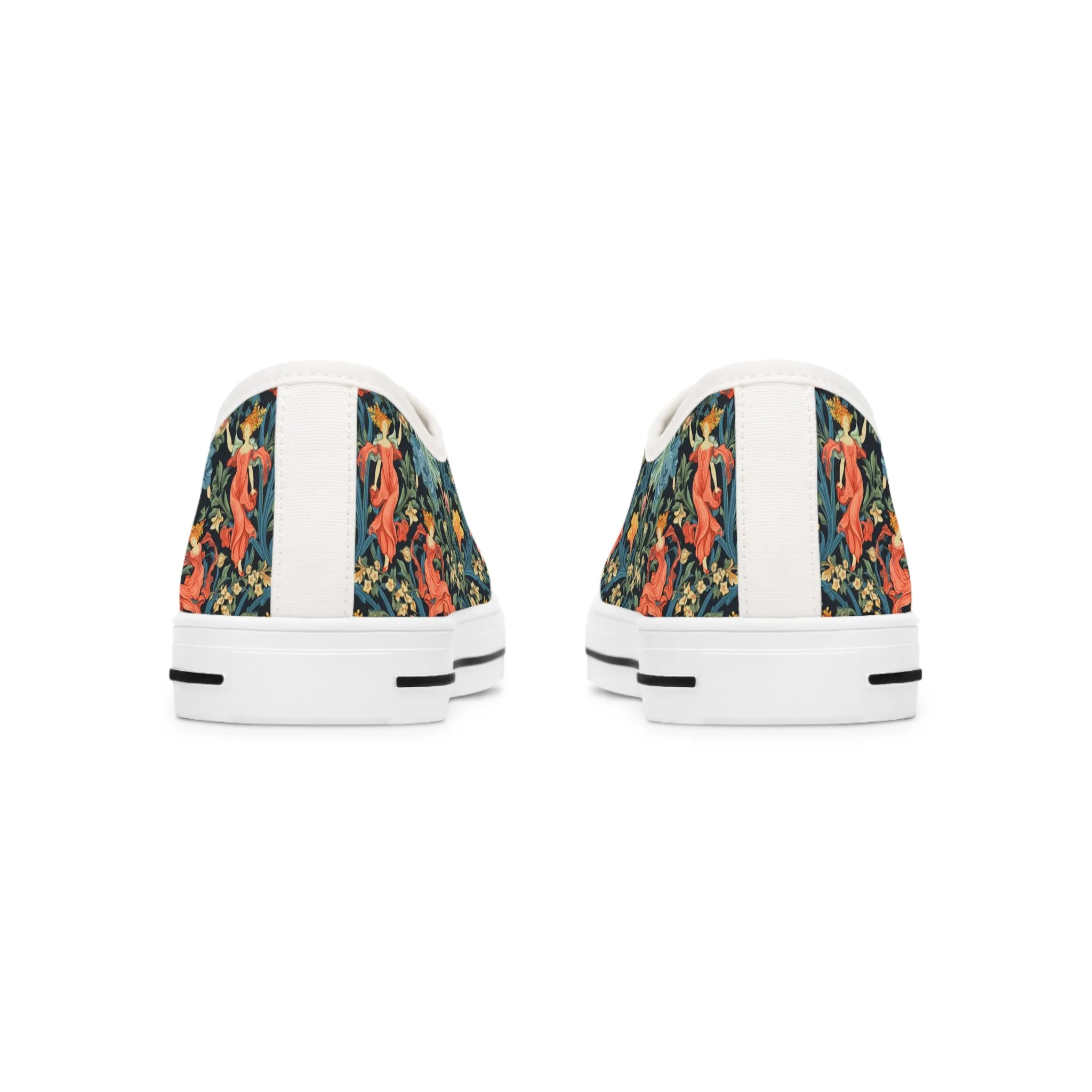 Dance of the Goddesses Ladies' Low Top Sneakers - Let Your Inner Goddess Shine With Every Step!