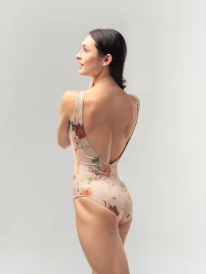 Diana Peach Bloom Leotard