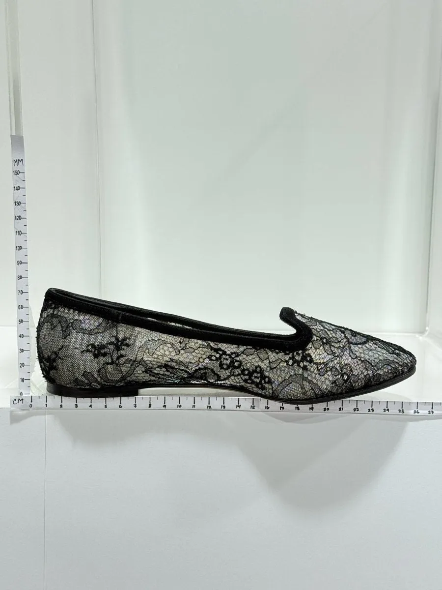 DOLCE & GABBANA Black Ballet Flats 38.5