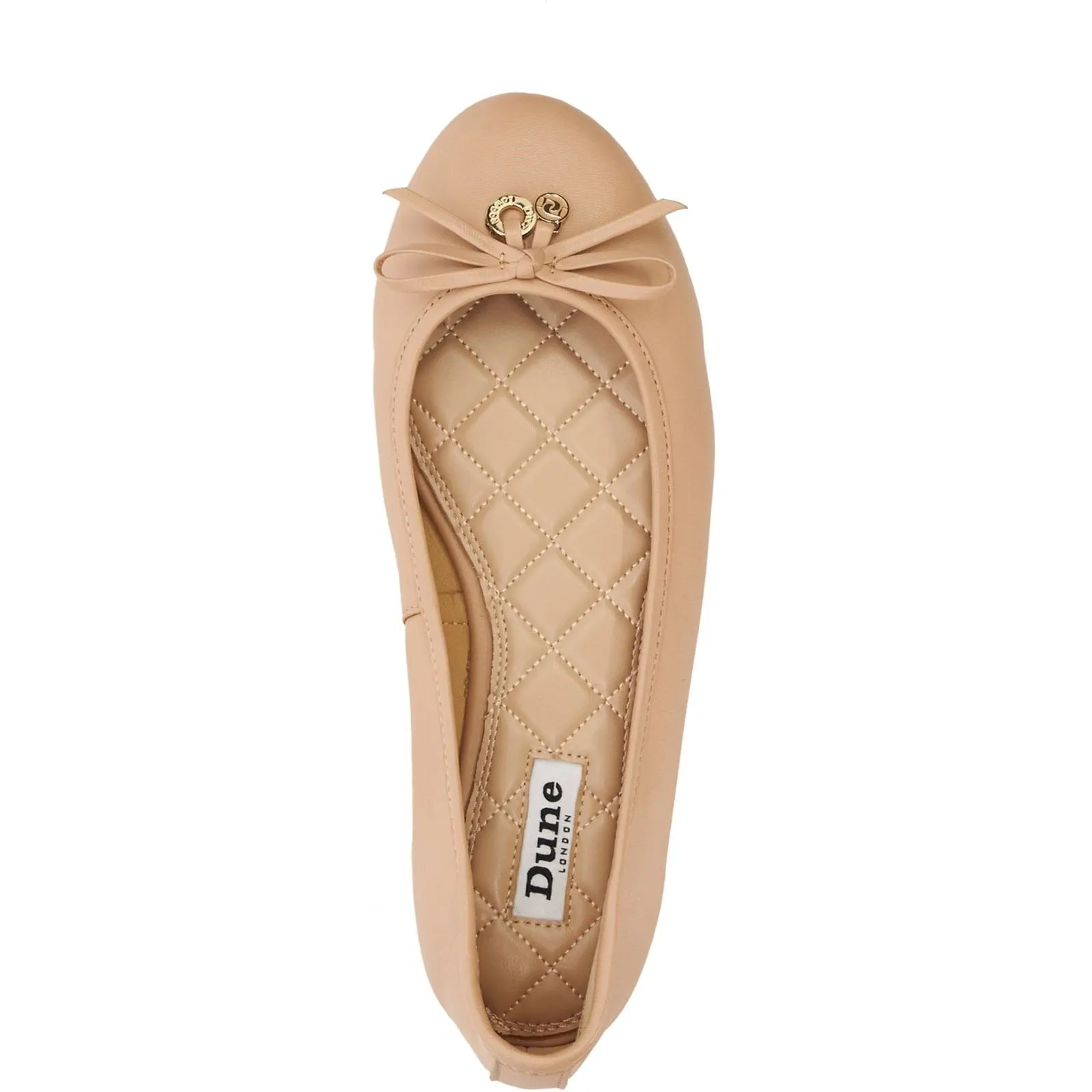 Dune Hallo Synthetic Women's Blush Flats