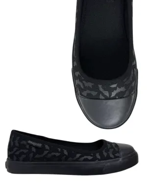 Emily Bat Sneaker Flat (Black) STRANGE CVLT
