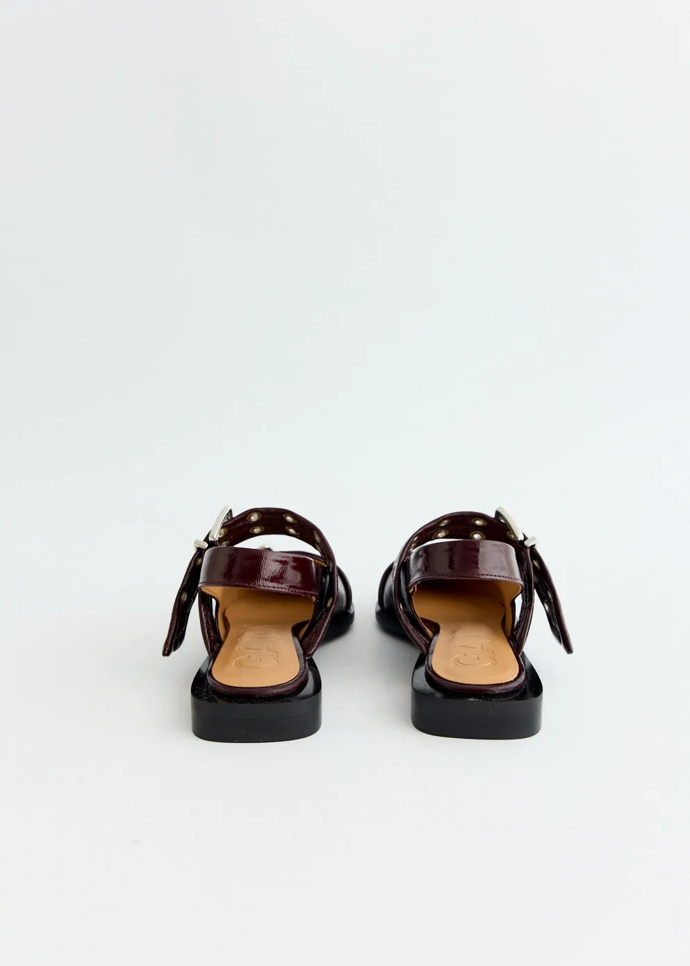 Feminine Buckle Ballerinas
