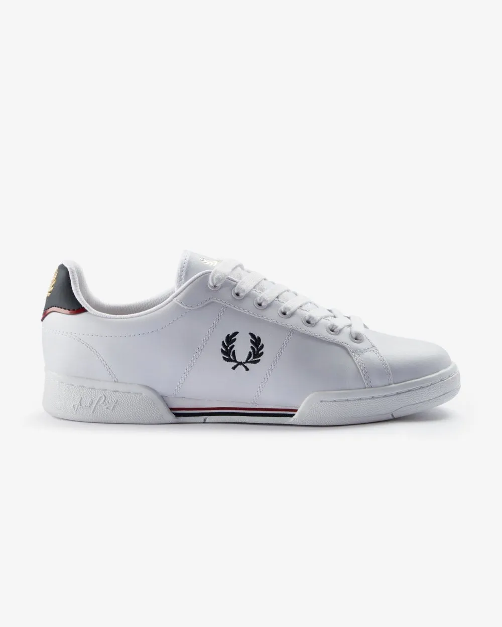Fred Perry B722 Mens Leather Trainers NOS