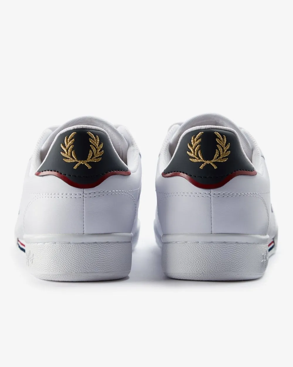 Fred Perry B722 Mens Leather Trainers NOS