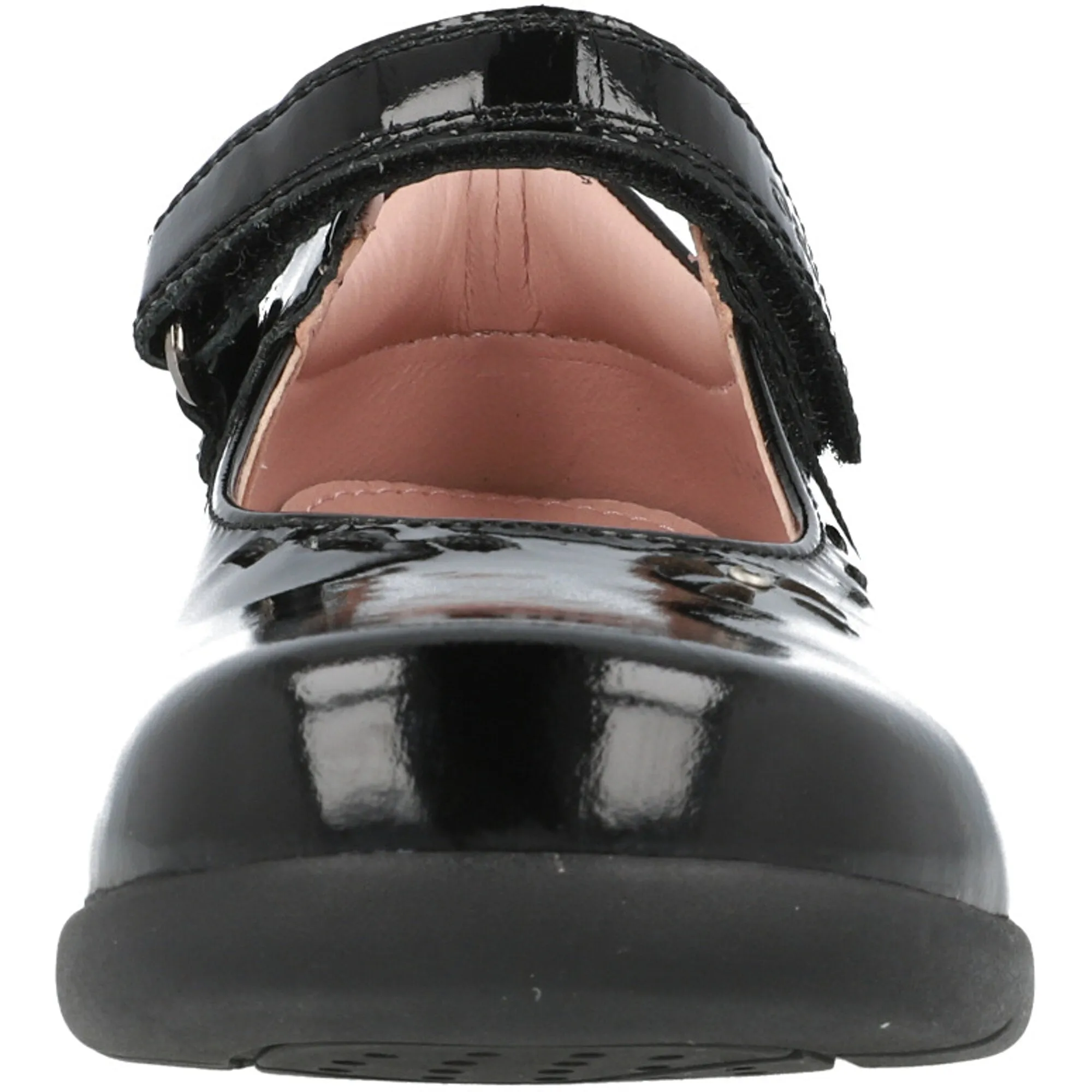 Geox Naimara Black Ballet Flats for Girls