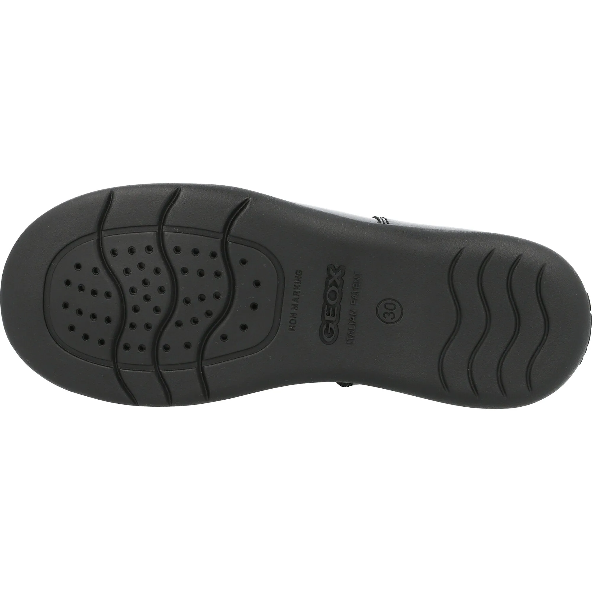Geox Naimara Black Ballet Flats for Girls