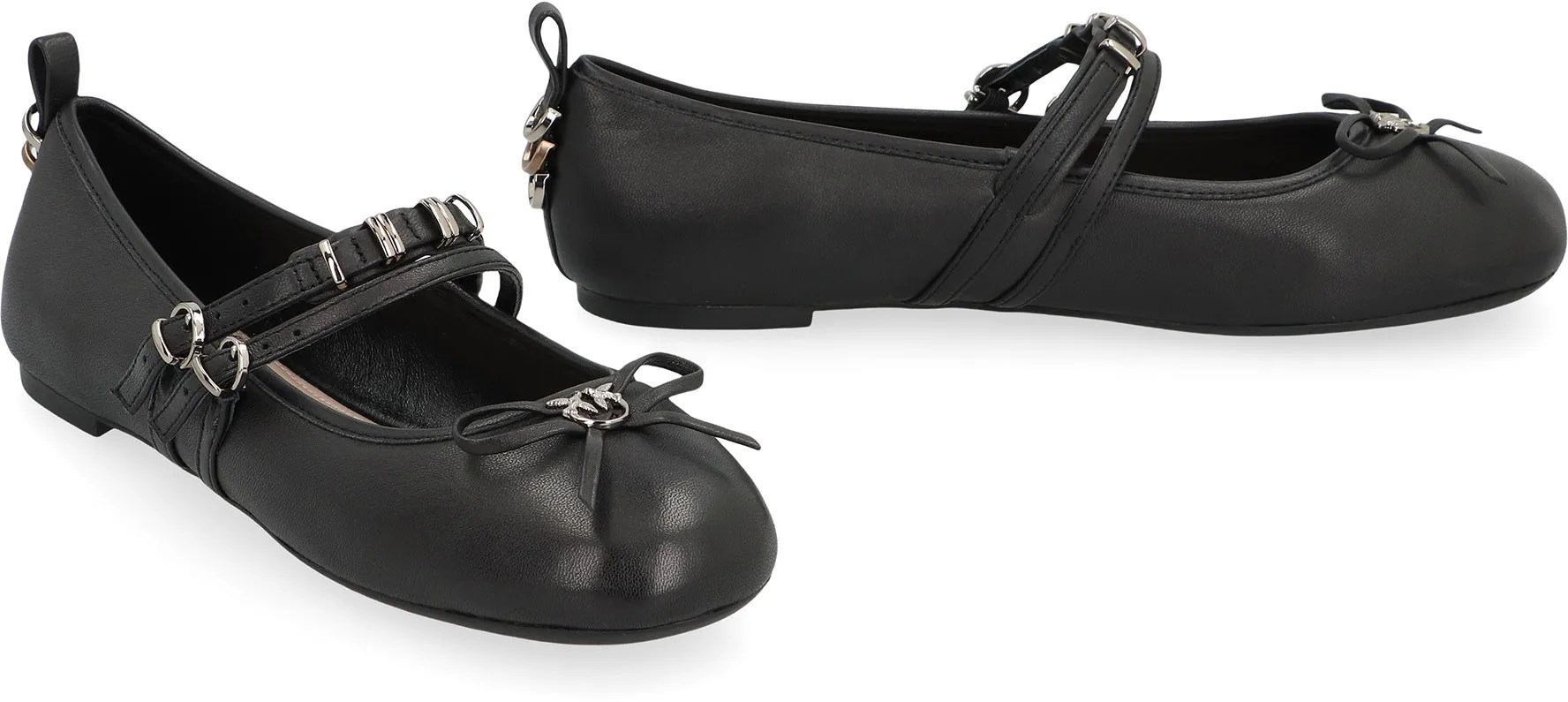 Gioia leather ballet flats