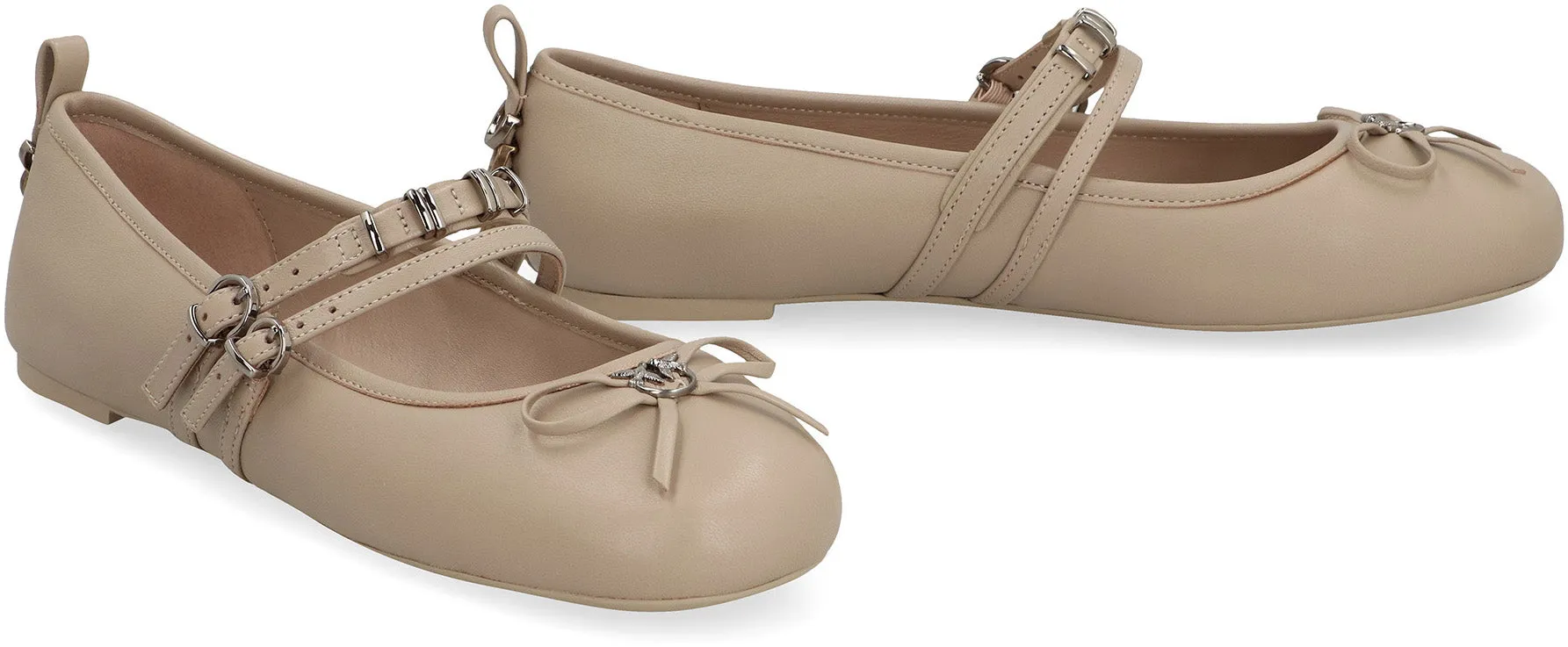 Gioia Leather ballet flats