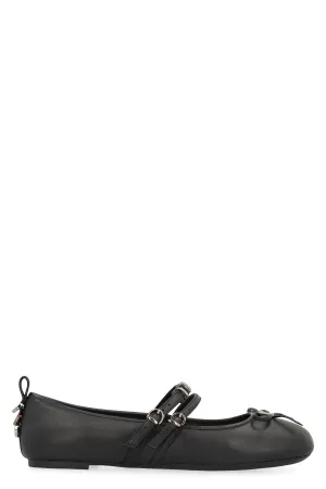Gioia leather ballet flats