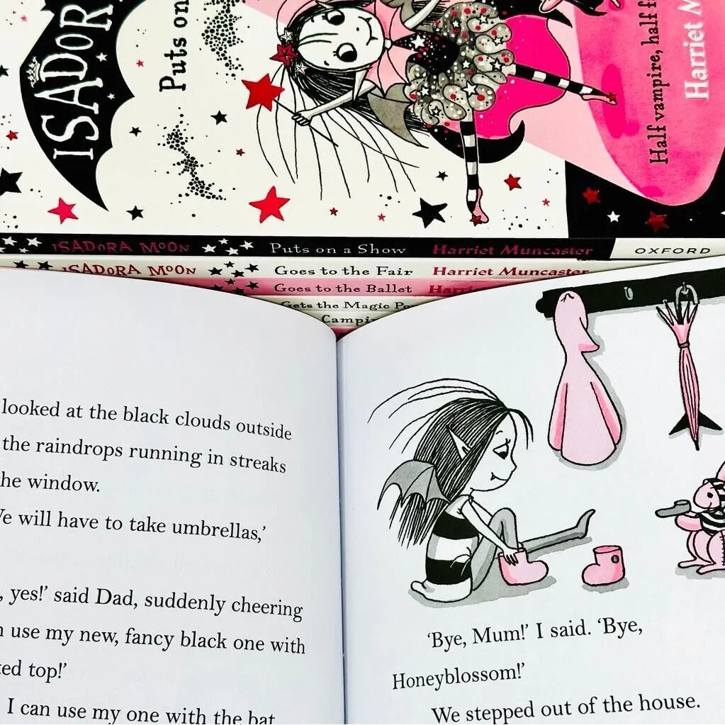 Harriet Muncaster Isadora Moon Series 7 Books Collection Set