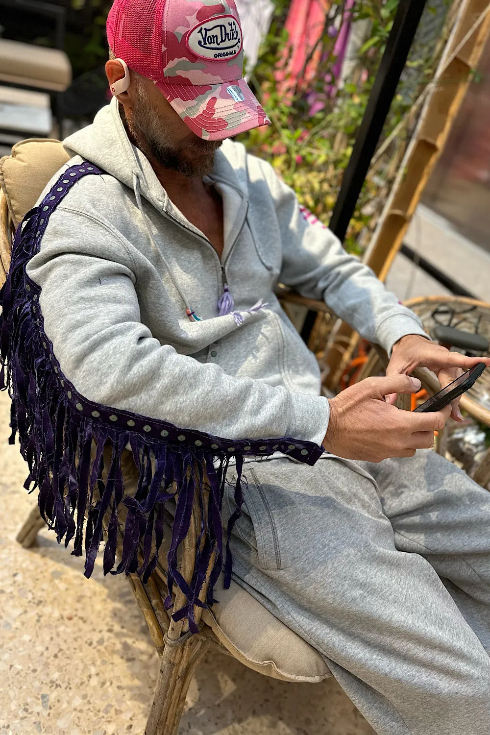 INDIAN HOODIE FRINGES