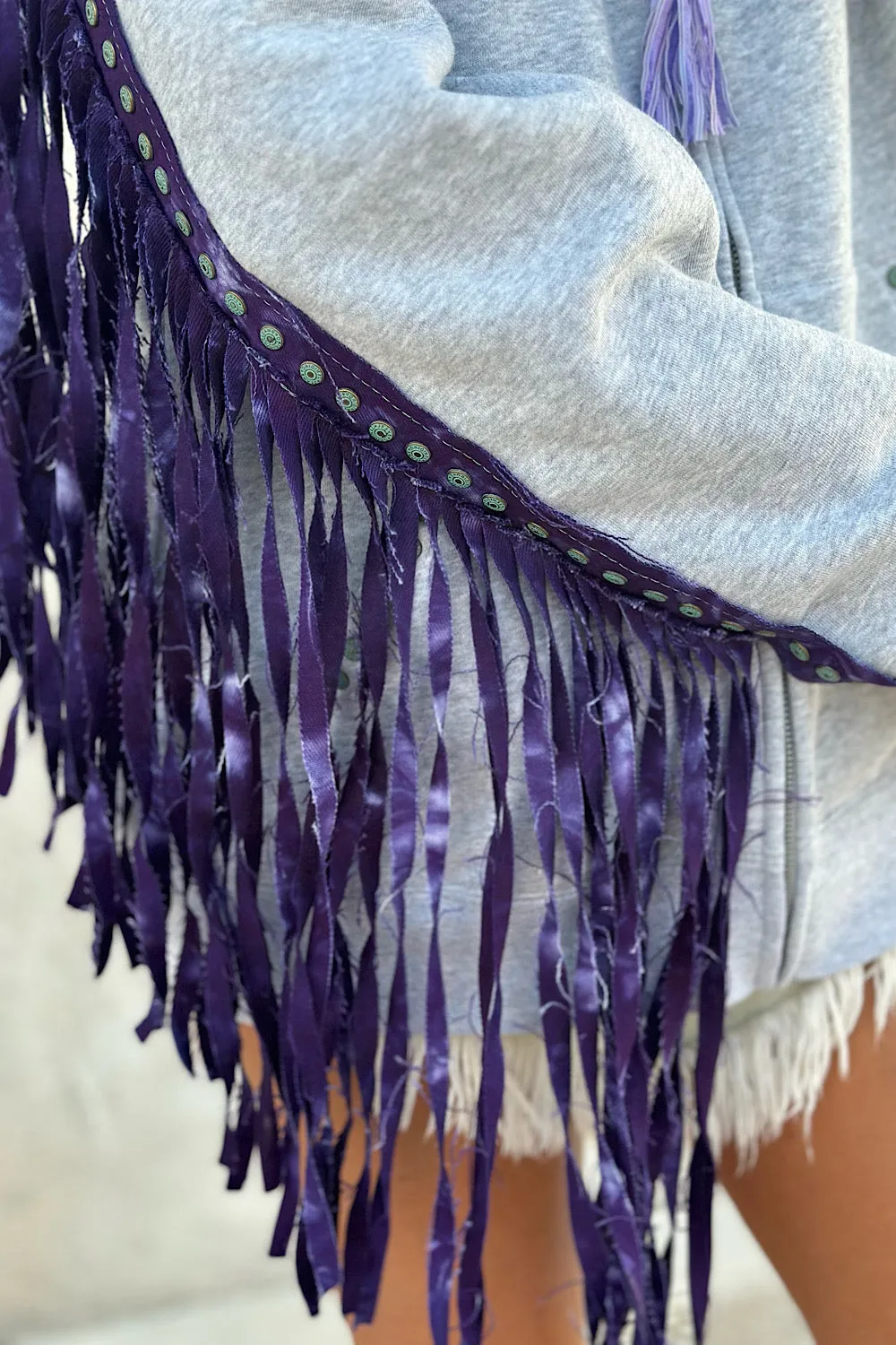 INDIAN HOODIE FRINGES