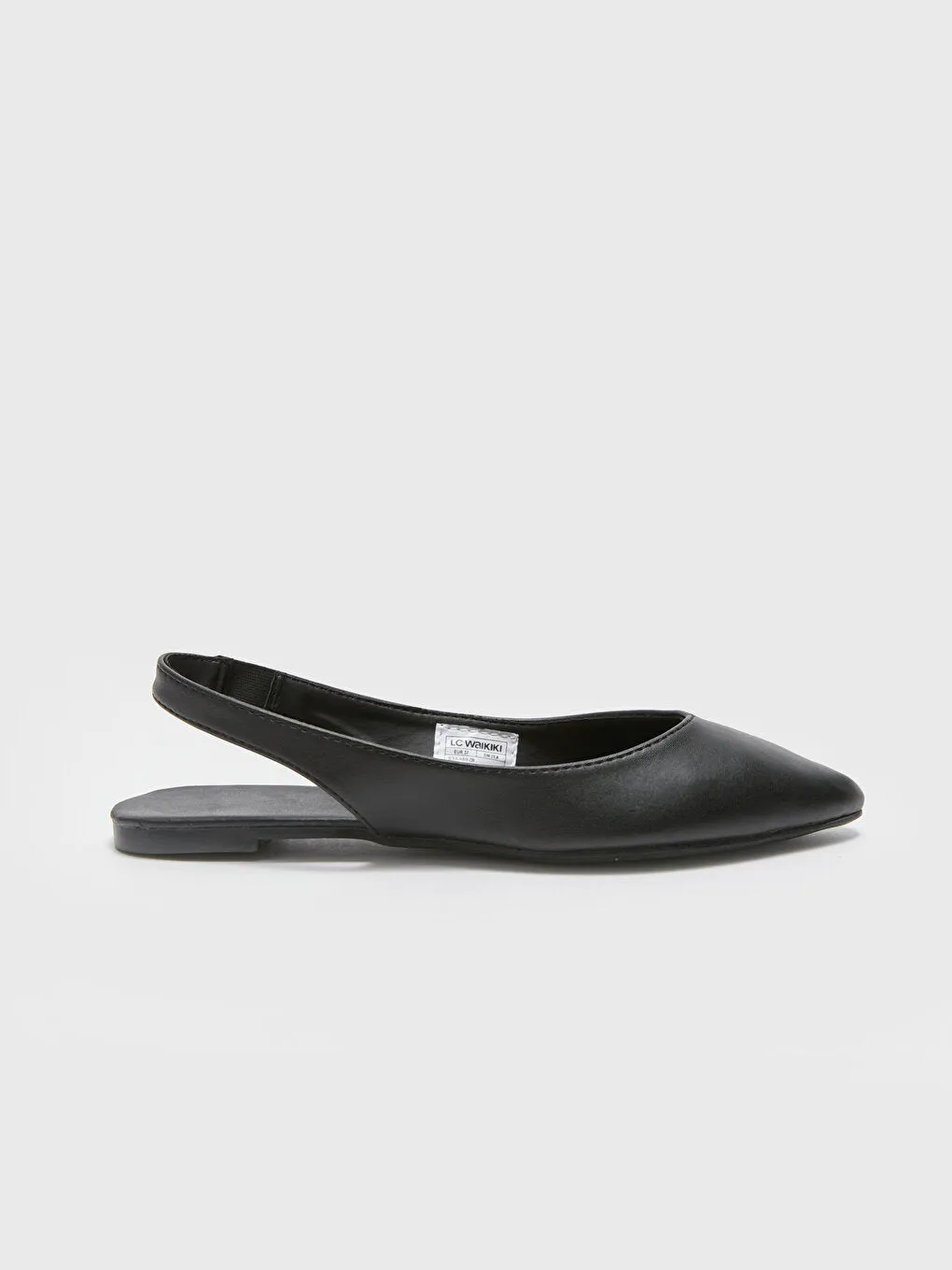 Leather Look Women's Ballerinas