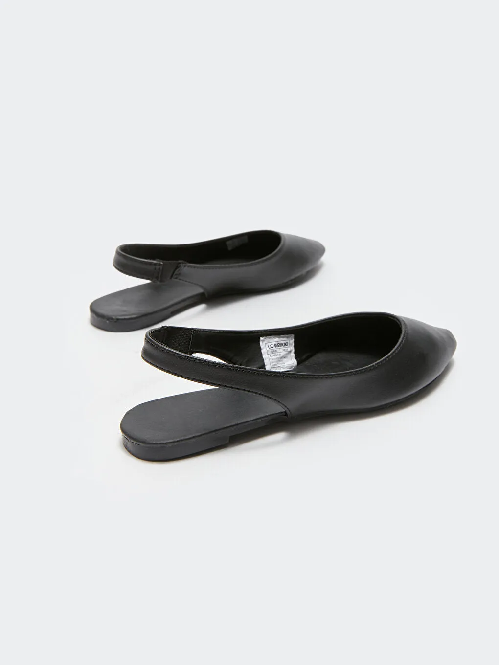 Leather Look Women's Ballerinas