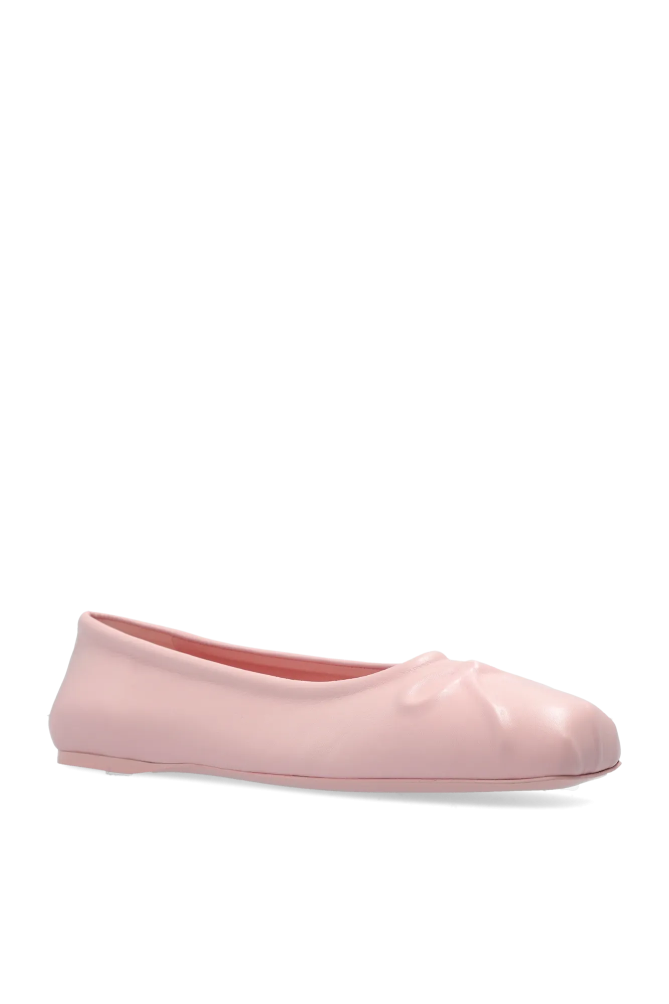 Marni Leather Ballet Flats in PINK - 40