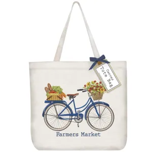 Mary Lake Thompson Farmers Market Bike Tote Bag