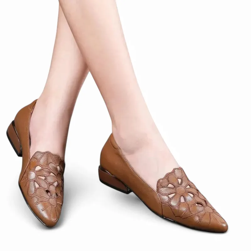 Merendy Erosotasuna Pointed Toe Slip-On Most Comfortable Flats