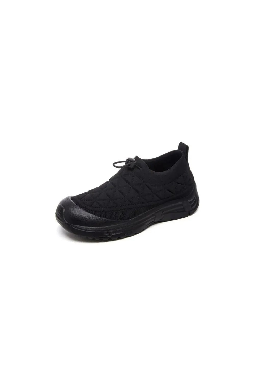 Mesh Round Toe Slip-On Athletic