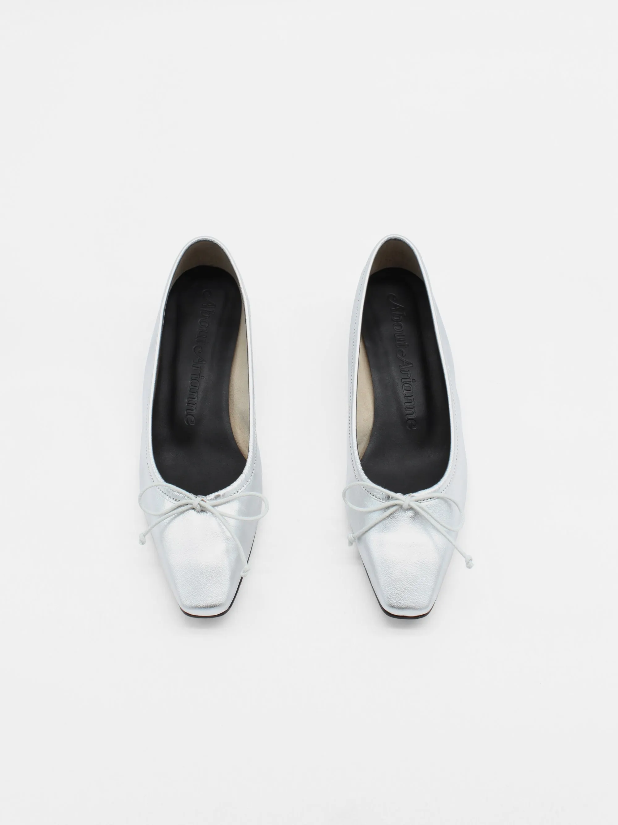 Mina Ballerina in silver
