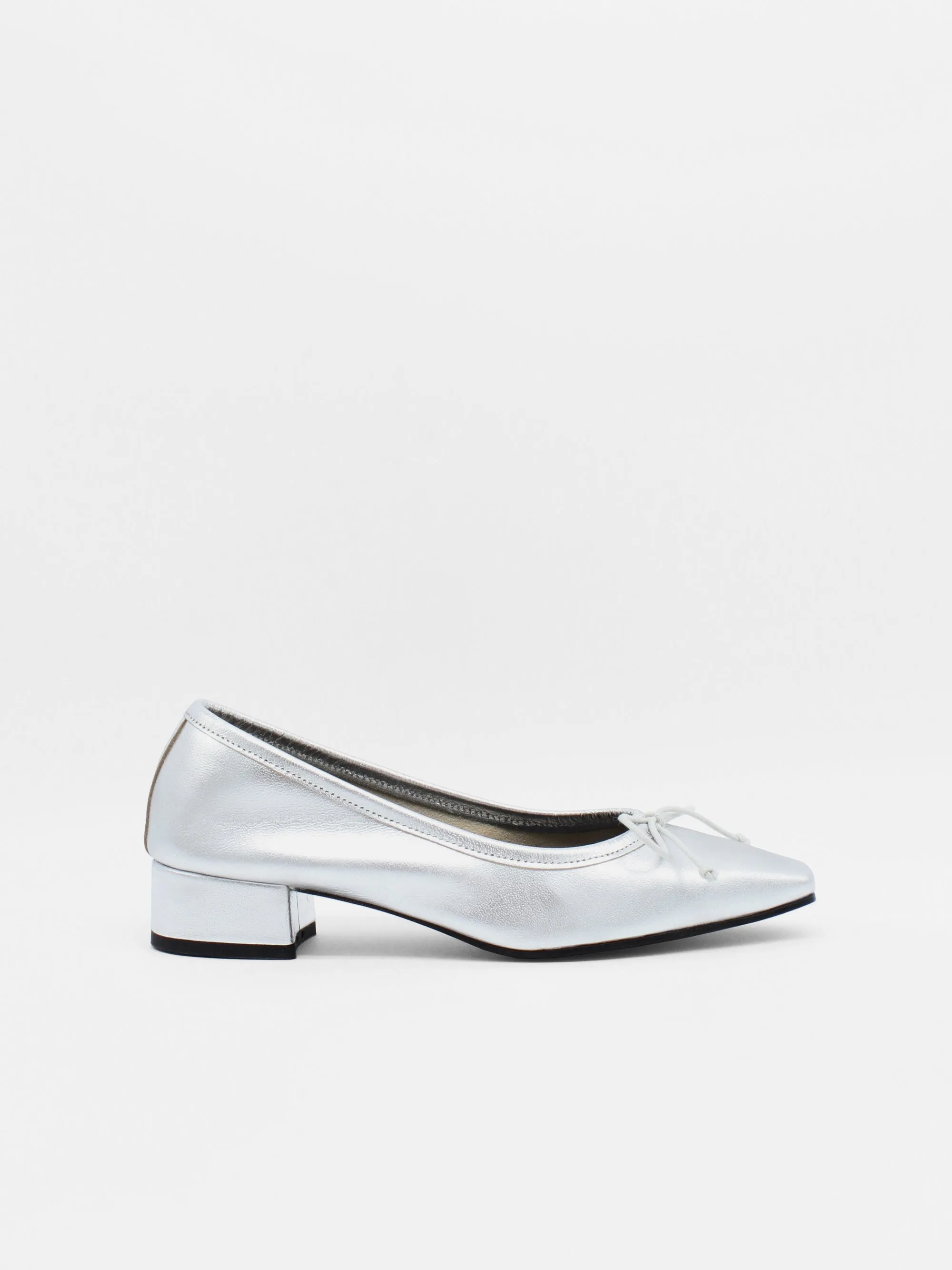 Mina Ballerina in silver