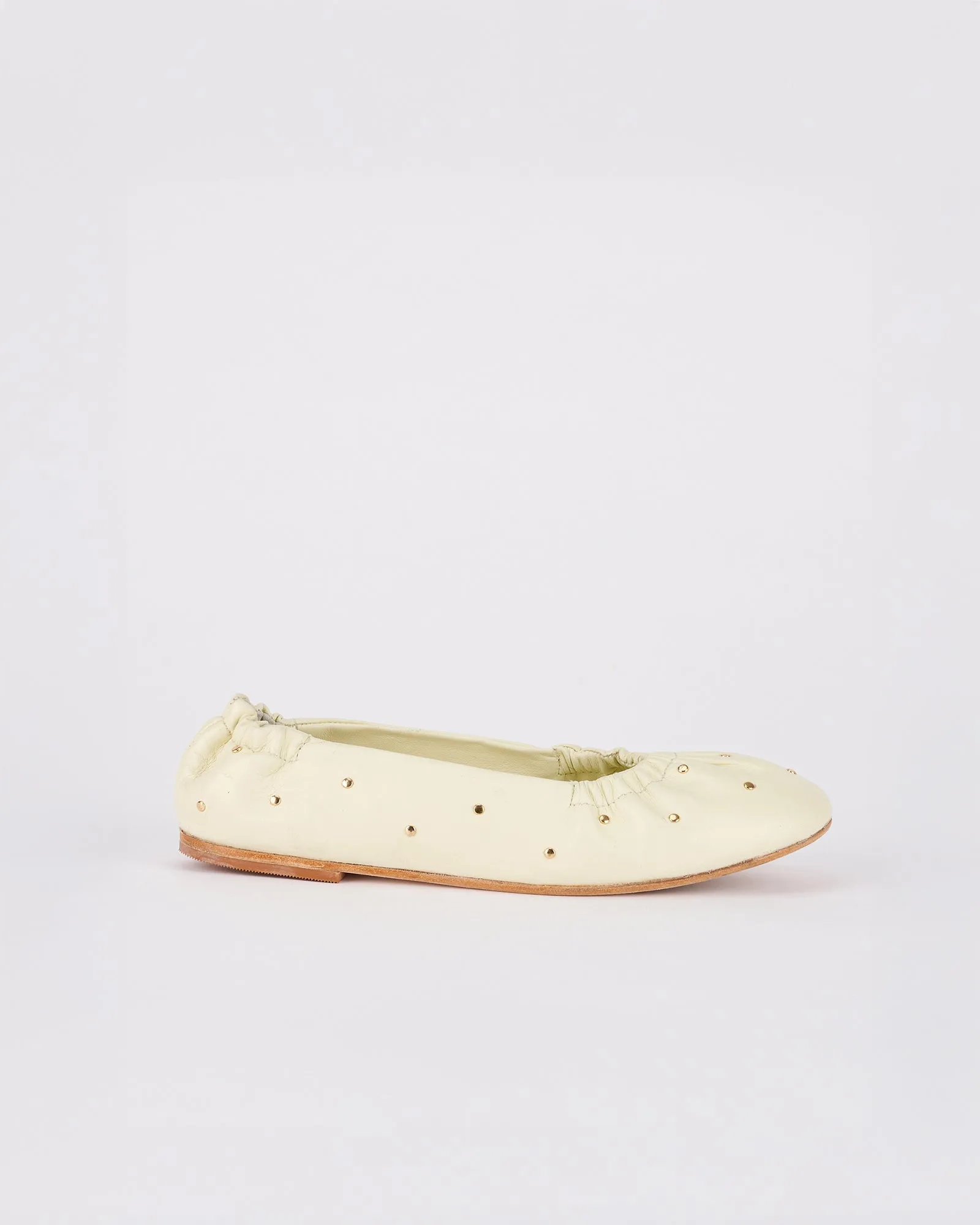 Montagine Ballet Flat Off white / Gold