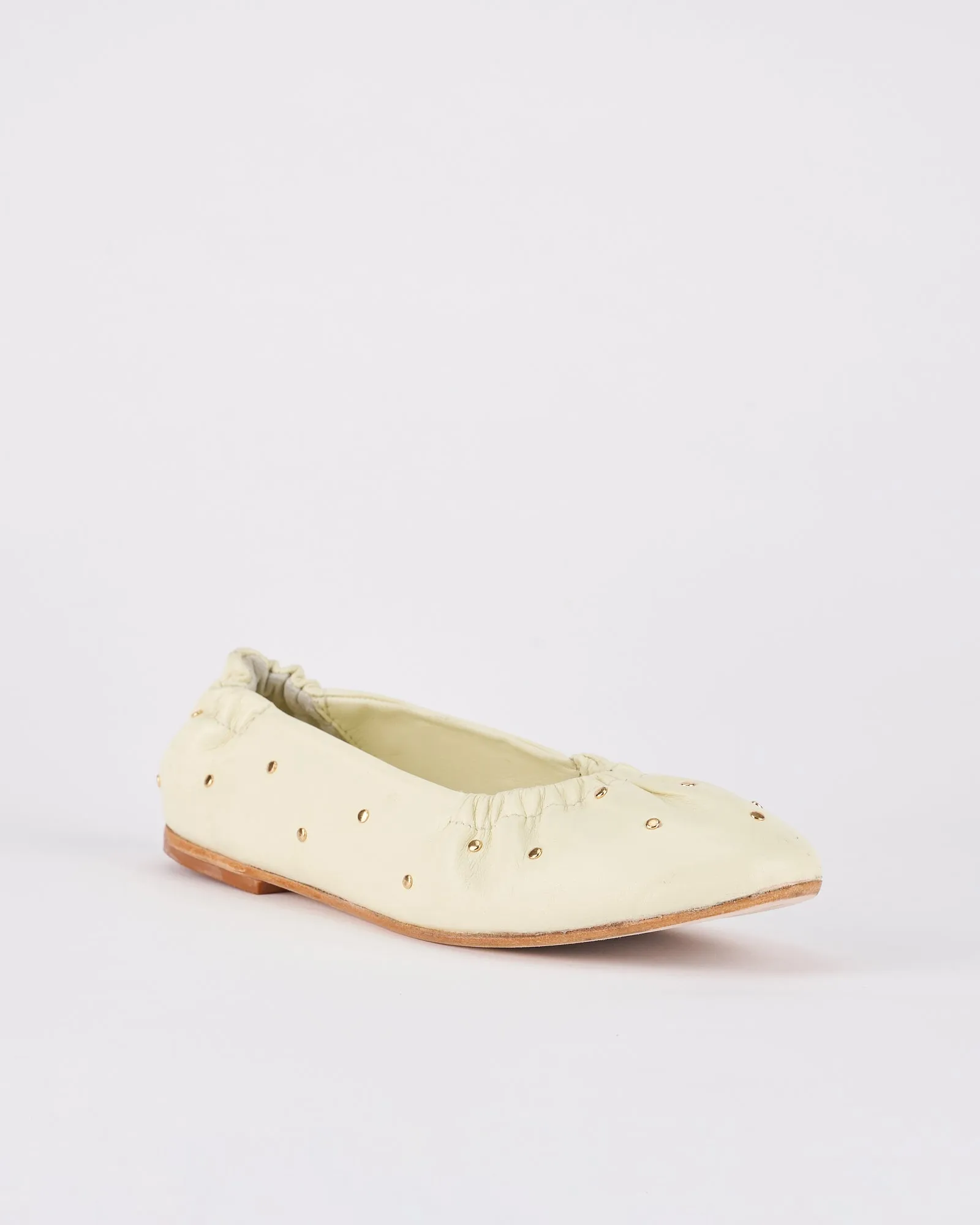 Montagine Ballet Flat Off white / Gold