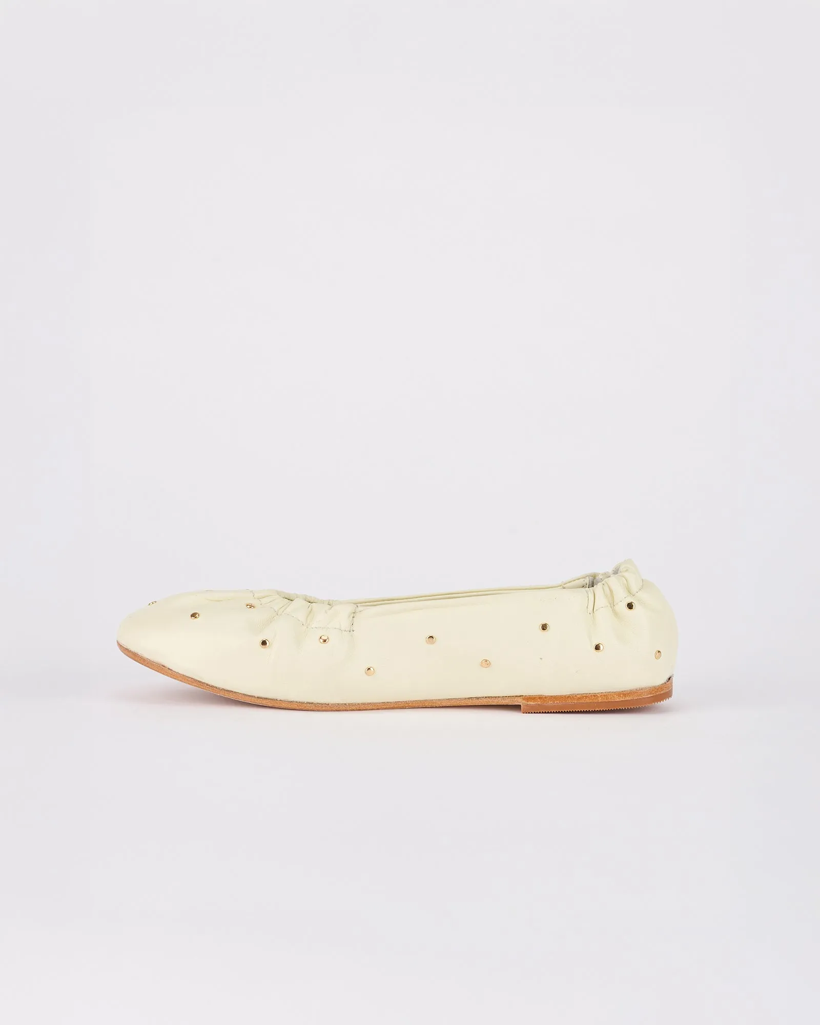 Montagine Ballet Flat Off white / Gold