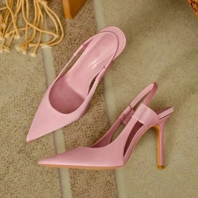 Point Toe Kitten Heels Pumps