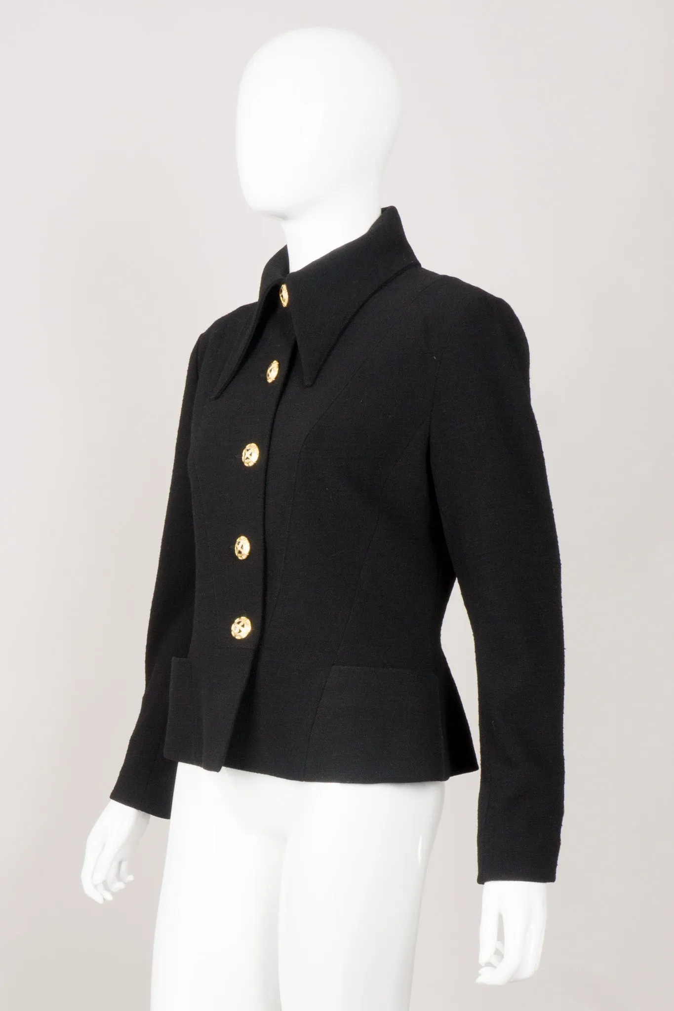 Pointed Collar Jacket