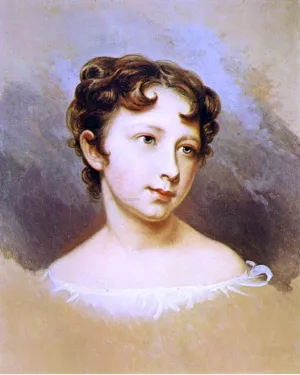 Portrait of Mary Jane Peale by Rembrandt Peale - Art Print