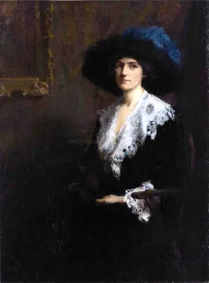 Portrait of Mrs. Jane Byron Johnston by Mary Bradish Titcomb - Art Print