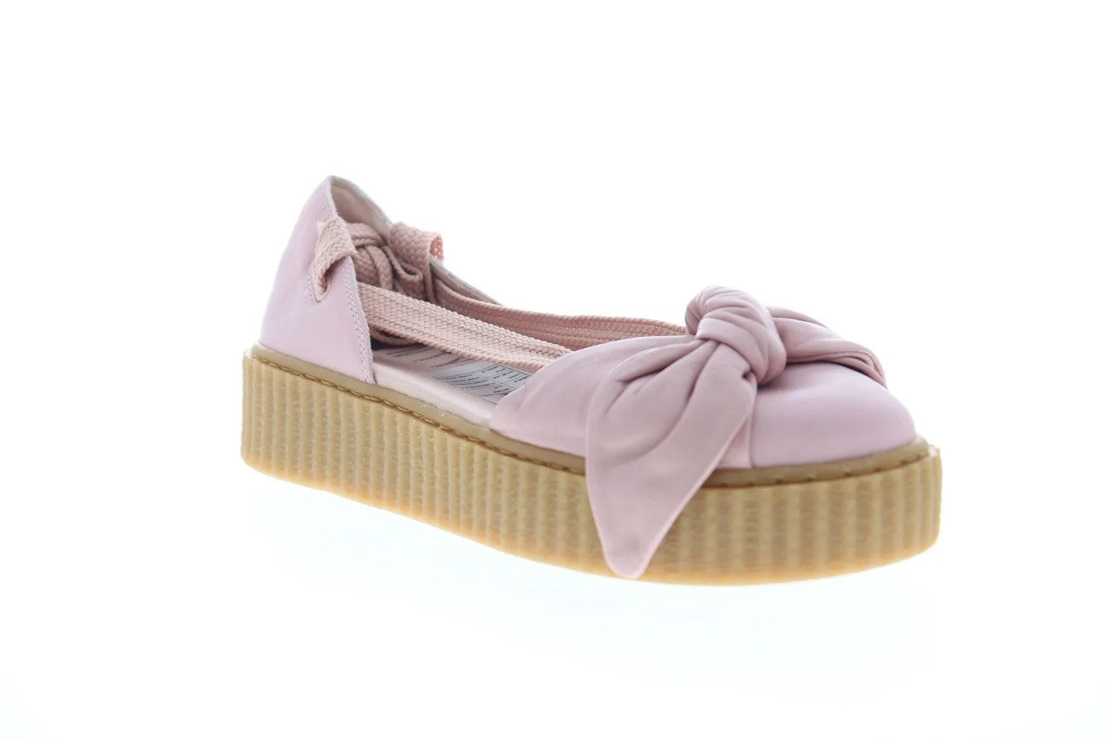 Puma X Fenty by Rihanna Bow Creeper Sandal Womens Pink Ballet Flats Shoes