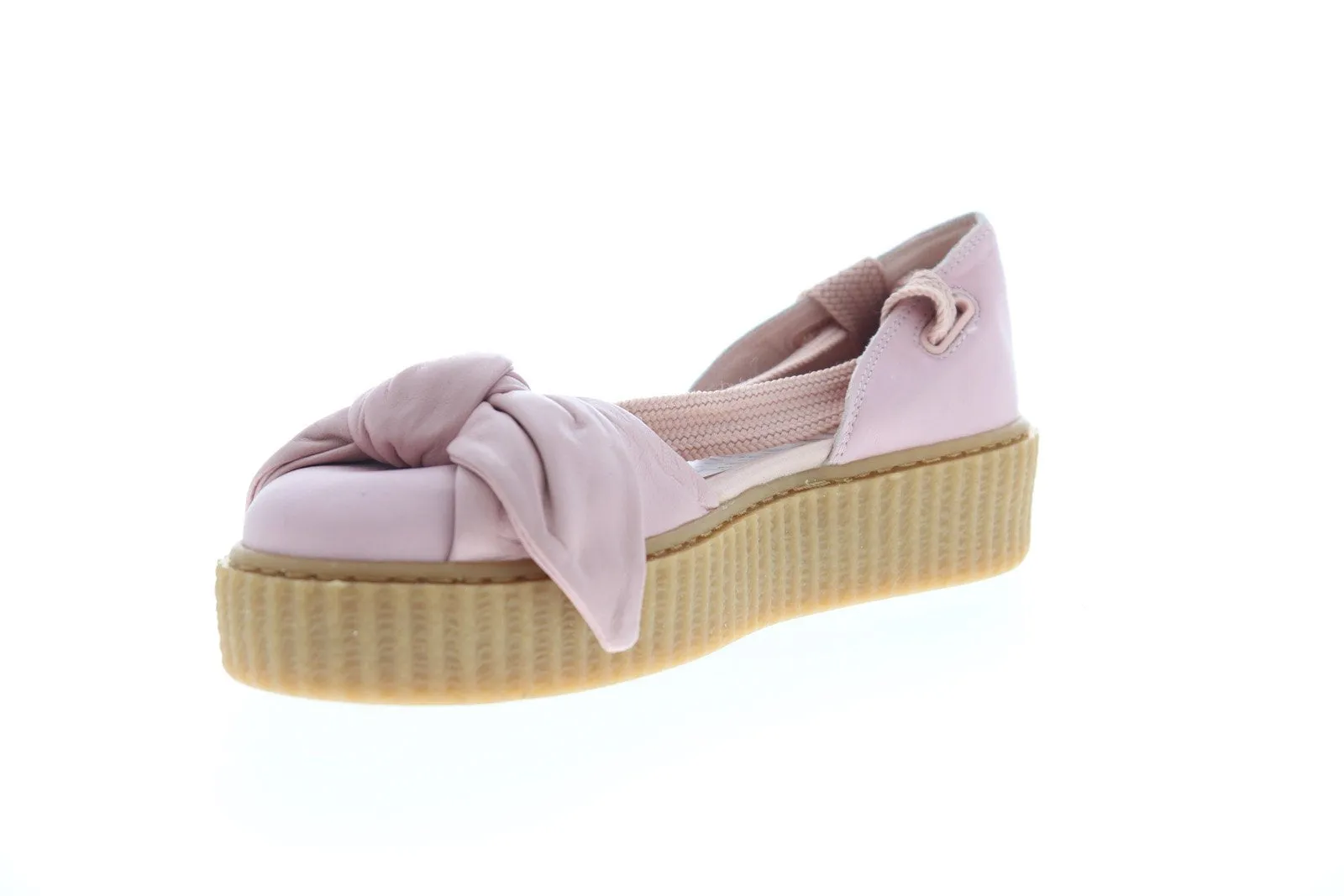 Puma X Fenty by Rihanna Bow Creeper Sandal Womens Pink Ballet Flats Shoes