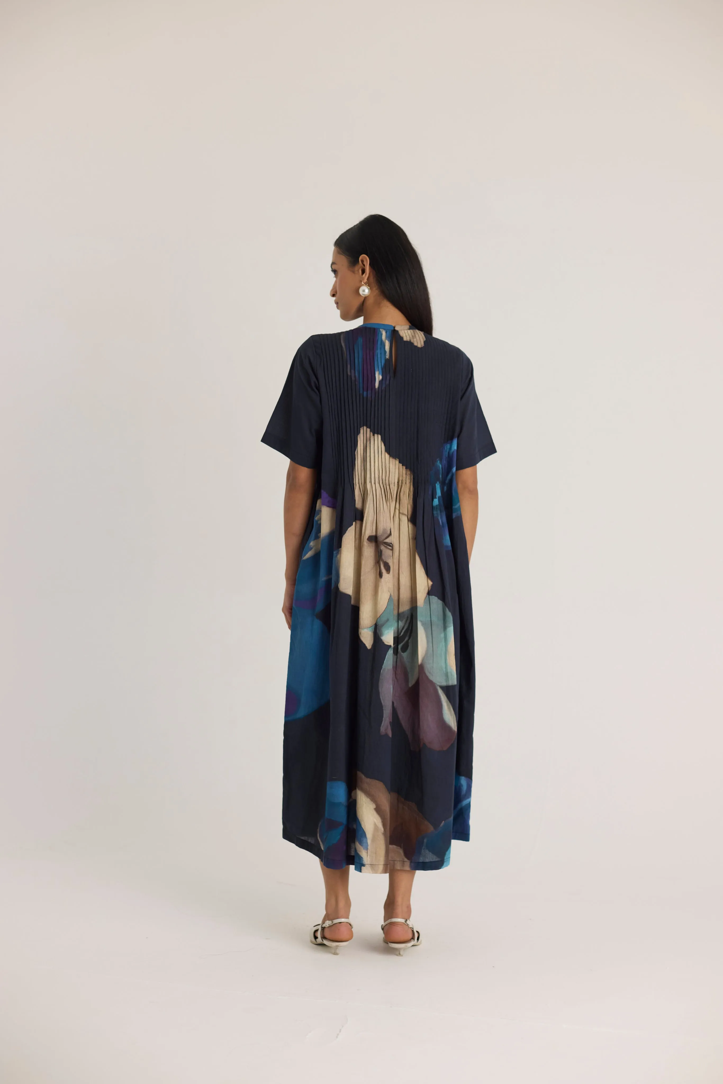 Rocco Pintucks Dress