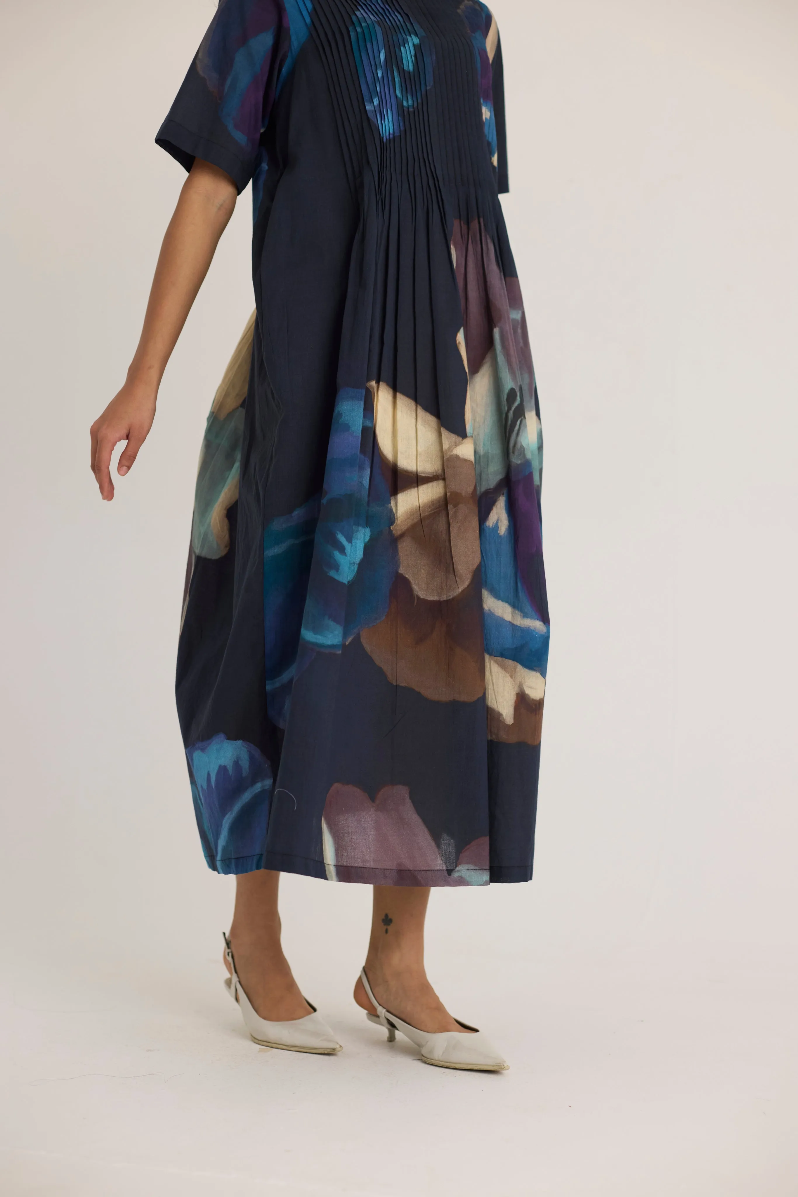 Rocco Pintucks Dress