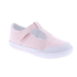 Rose Drew Canvas T-Strap Sneakers