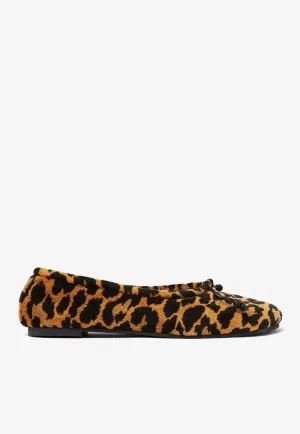 Ryder Leopard Print Ballet Flats