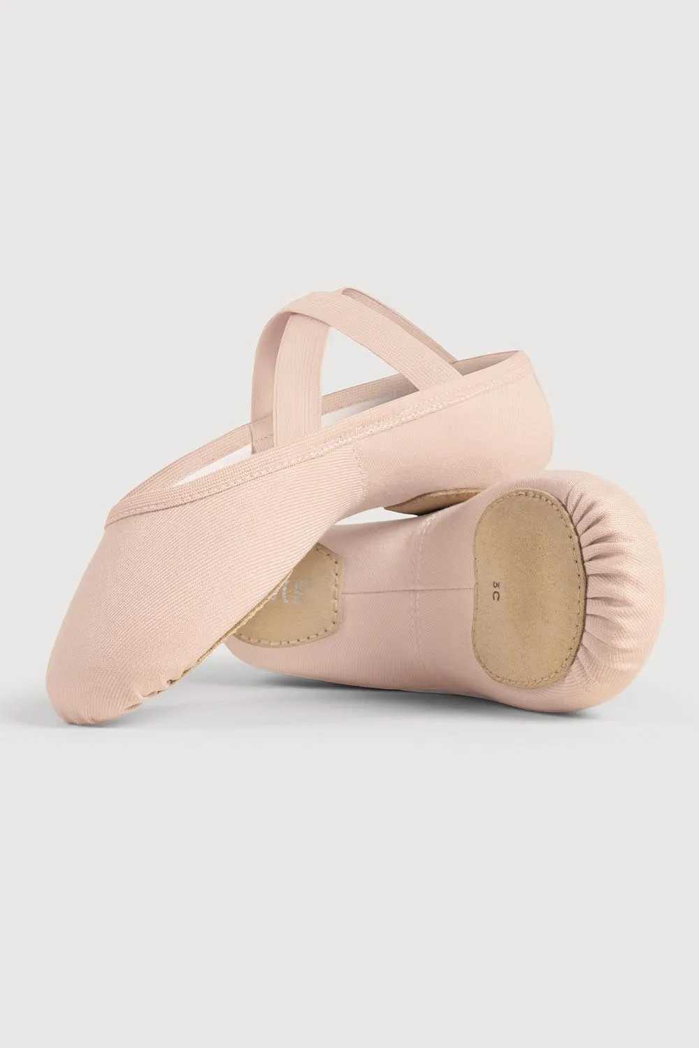 S0284L - Bloch Performa Stretch Canvas Womens Ballet Flat