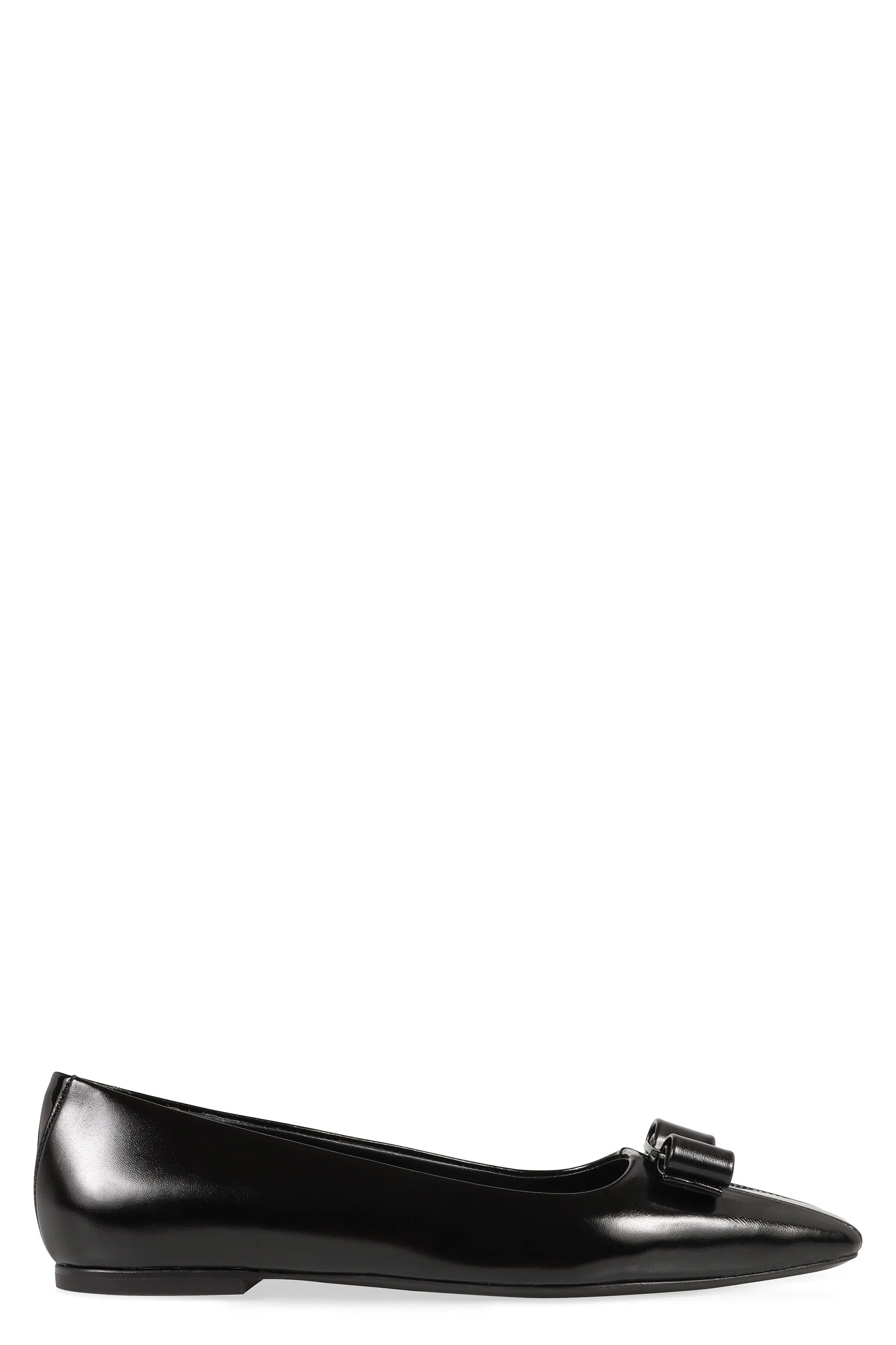 Siwar leather ballet flats